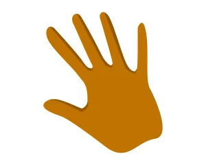 illustration of a hand